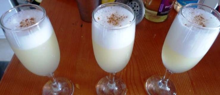 Pisco Sour Recipe for a great cocktail.